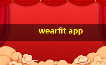 wearfit app